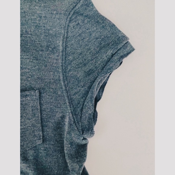 WE MY PEOPLE Washed Cap Sleeve Pocket Tee - Picture 5 of 7